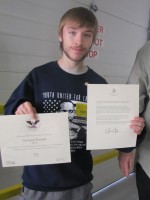 Student Nathan Turner – Outstanding Volunteer Acknowledgement