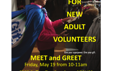 ADULT Volunteers NEEDED!